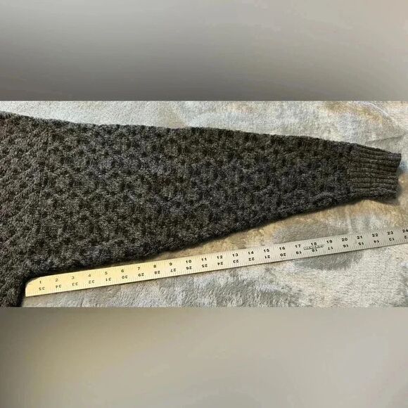 Vintage London Fog Holiday Sweater | Size XL | Gray - Picture 4 of 6